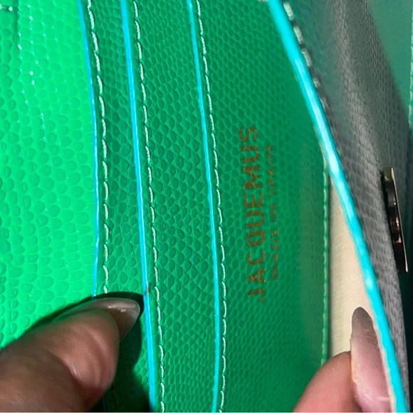 Jacquemus Vibrant Green Crossbody Bag - Picture 4 of 4